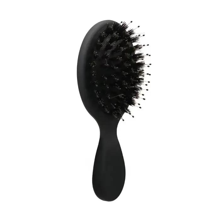 Brosse d'extension de cheveux en poils de sanglier pour Salon de coiffure, brosse démêlante, peignes