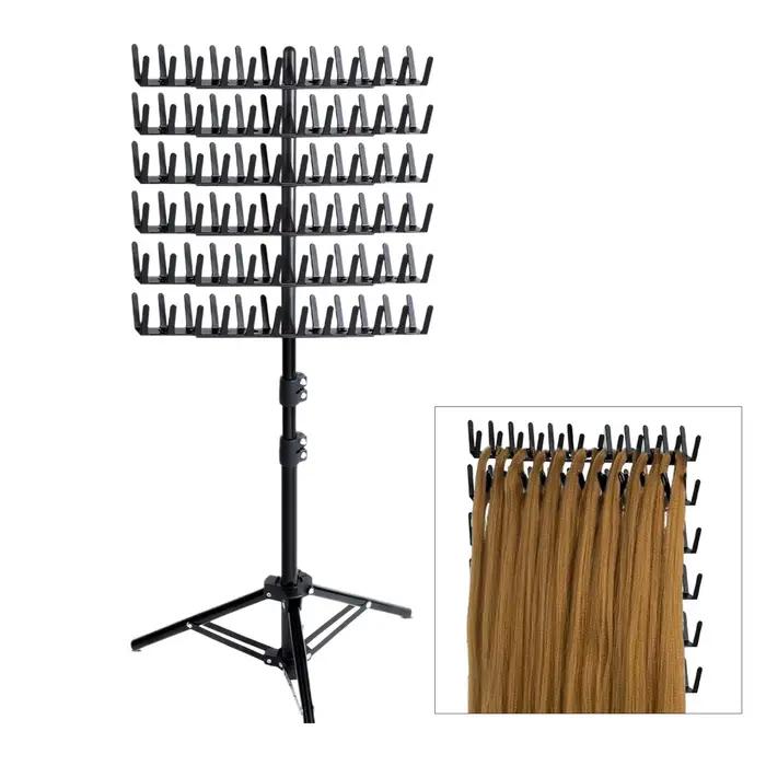 Support de tressage de cheveux supports de cheveux à 2 côtés pour tresses debout support de tresse r
