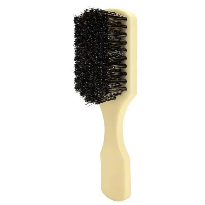 Barbier hommes poils de sanglier brosse à barbe Salon brosse à cheveux peigne de rasage tête d'huile