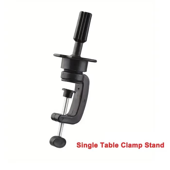 Support de tête de mannequin de table réglable pour la pratique de la coiffure, idéal pour l'entraîn