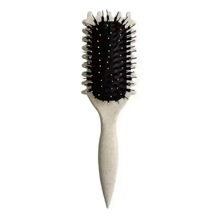 Brosse Coiffante pour Cheveux Bouclés – Brosse à Boucles pour Hommes et Femmes – Outil de Peignage e