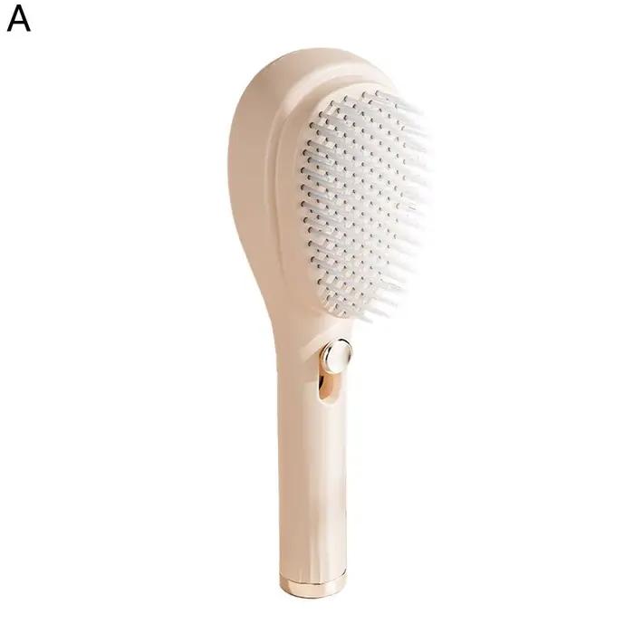 Peigne rétractable magique - Brosse antistatique massante et démêlante pour le cuir chevelu, brosse 
