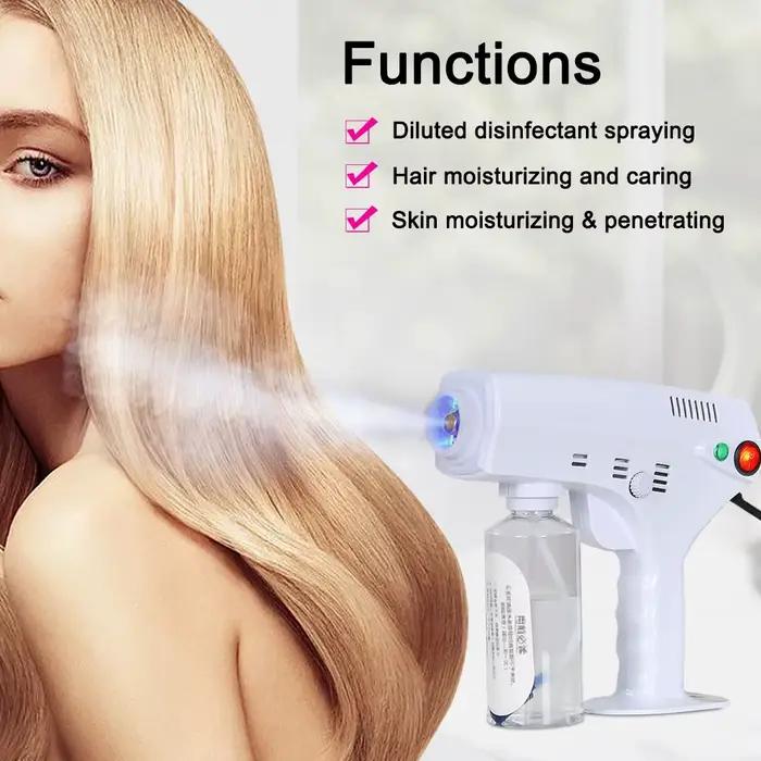 280ML bleu Nano mélange vapeur cheveux Spray Nano cheveux vapeur Nano pistolet à vapeur coloration d