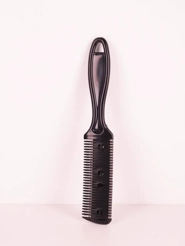 Ensemble de peignes de rasoir, rasoir pliable, peigne de coupe de cheveux double face, peigne sparse
