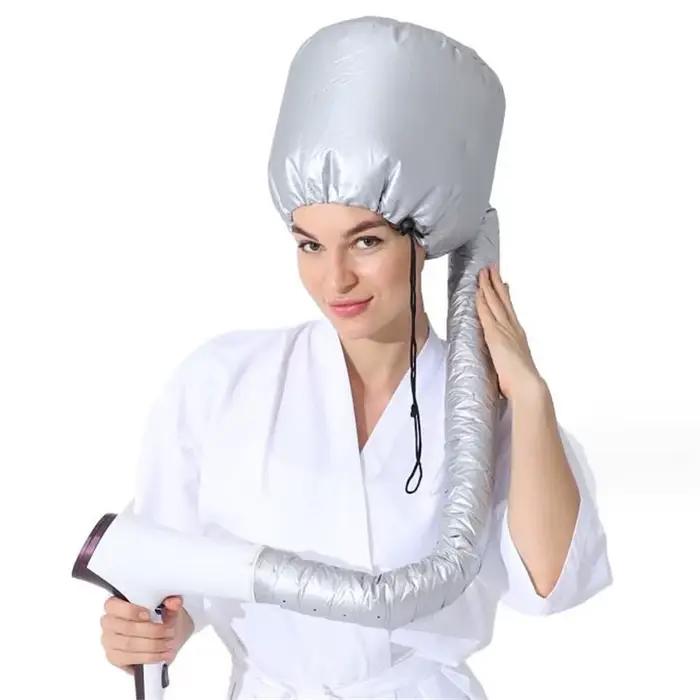 Bonnet de séchage de cheveux, 1 pièce, pour permanente et teinture des cheveux, capuche de séchage r