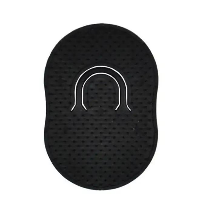 Brosse à cheveux de poche multifonctionnelle, petit peigne léger avec poignée de paume, brosse de Ma