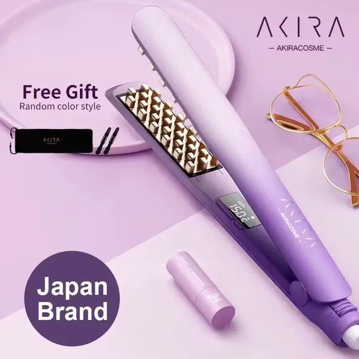 AkiraCosme-Fer à cheveux en céramique à volume moyen, bigoudi en fer à maïs moelleux à ions négatifs