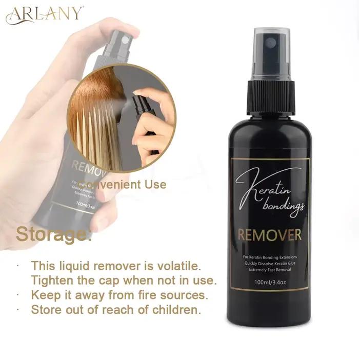 ARLANY – dissolvant de colle à la kératine, dissolvant de colle protéinée pour Extensions pré-collée