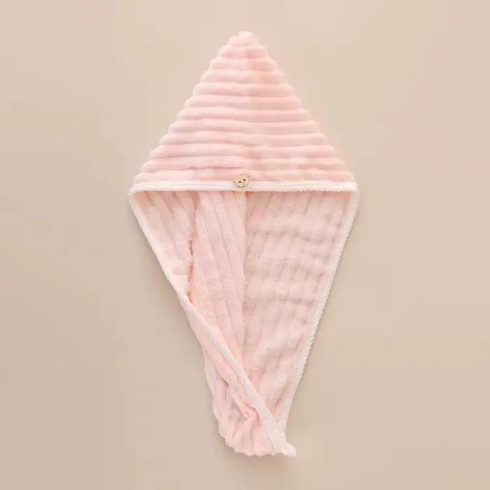 Bonnet HairDry pour femmes, foulard épais et Super absorbant pour essuyer les cheveux, bonnet rapide