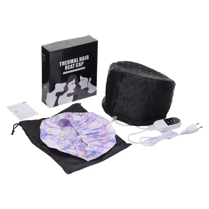 Bonnet chauffant électrique pour cheveux, 10 niveaux, étanche, pour vapeur, traitement thermique, SP
