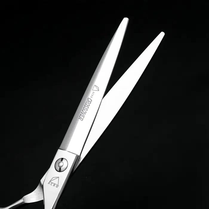 Ciseaux de barbier professionnels de 7 et 6 pouces, fabriqués en acier japonais 440C, ciseaux de bar