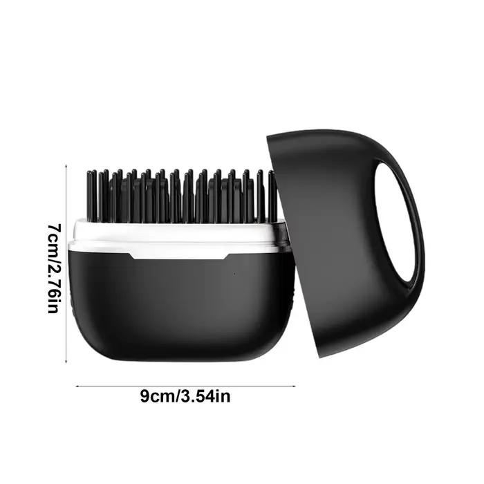 Petite brosse lissante pour cheveux, outil de coiffure anti-frisottis, brosse de lissage pour des ch