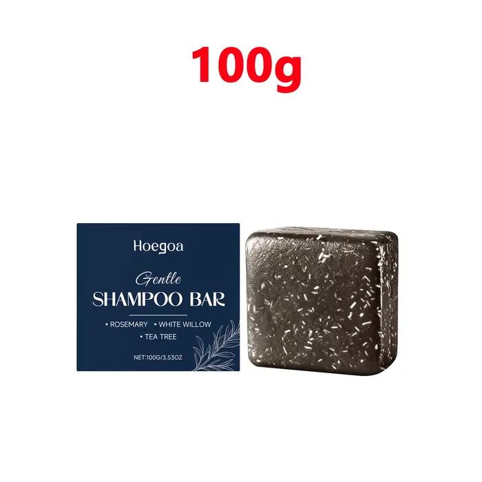Barre de shampoing au romarin pour la croissance des cheveux Shampooing solide naturel avec huile de