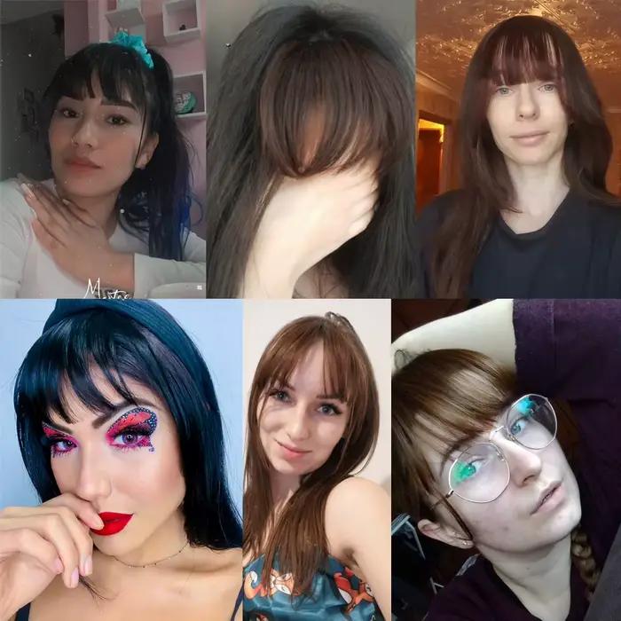 Frange à Air synthétique naturelle courte marron noir, Extension de faux cheveux, 1 Clip, postiches,