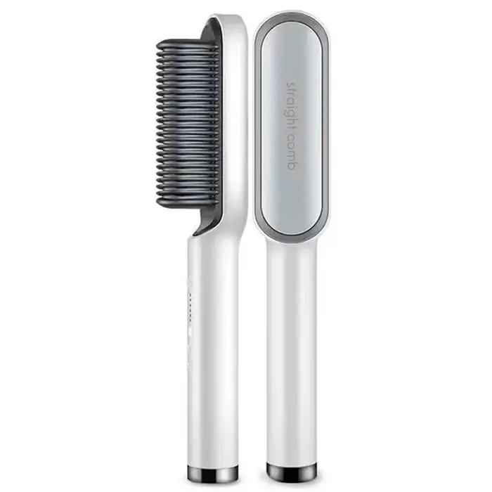 Professionnel Rapide Chauffé Électrique Chaude Peigne Cheveux Lisseur Soins Personnels Multifonction