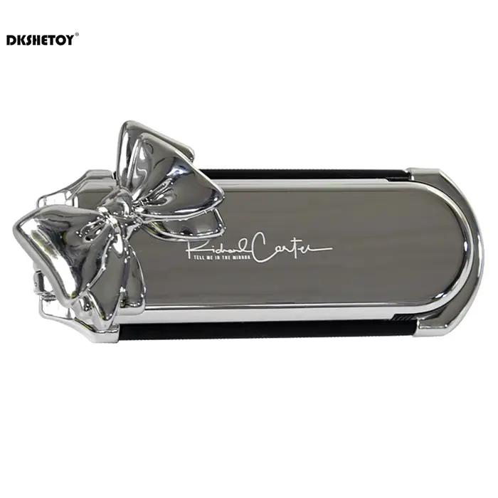 Mini peignes à cheveux pliants avec miroir pour voyage, outils de coiffure, brosse à cheveux de dess