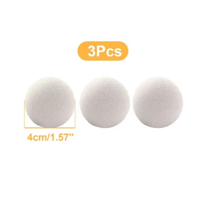 Boules de séchage en laine réutilisables, adoucisseur de tissu naturel, accessoires de Machine à lav