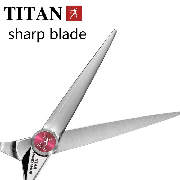 TITAN ciseaux de coiffeur professionnels ciseaux de coiffeur coupe de cheveux ensemble d'amincisseme