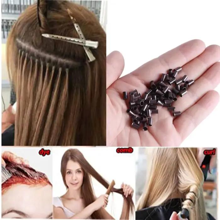Pinces à bec de canard à une broche, pinces à cheveux argentées, section de réglage, pinces crocodil
