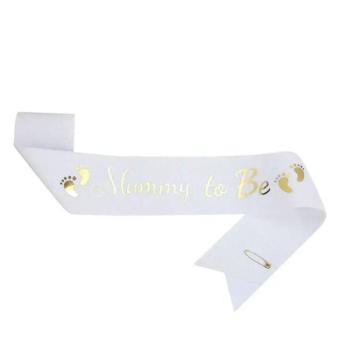 Accessoire de cheveux de fête prénatale, bandeau multicolore pour maman d'être, décoration de fête m