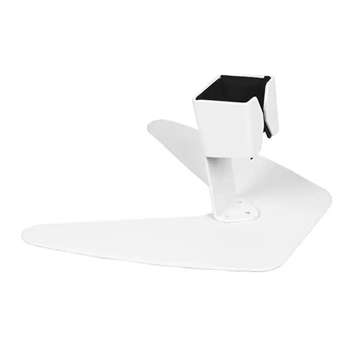 Support de sèche-cheveux vertical en métal super stable ABKW - Accessoire pour sèche-cheveux (Blanc)