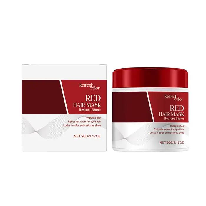 Masque capillaire hydratant en profondeur, après-shampooing pour cheveux bouclés, favorise les cheve