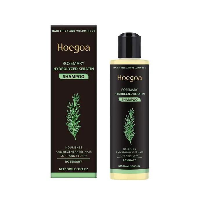 Shampoing au romarin pour la croissance des cheveux, nettoyage en profondeur du cuir chevelu, Anti-p