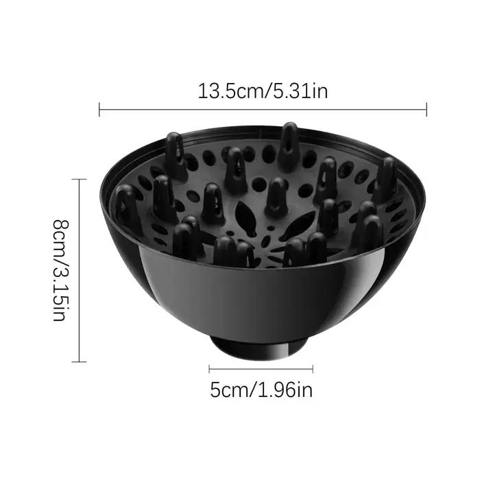 Diffuseur universel pour sèche-cheveux, accessoire peigne pour coiffure, séchoir à cheveux bouclés p