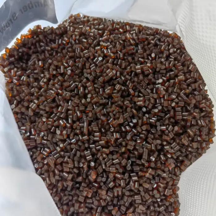 Perles de colle italienne 20G/50G/100G, granulés de colle à la kératine, Grains de couleur ambre mar