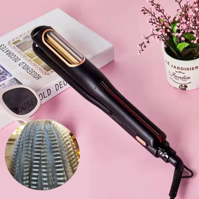 Outils de coiffure chauffants brosse à cheveux rotative pinces à cheveux sertissage fer à cheveux on