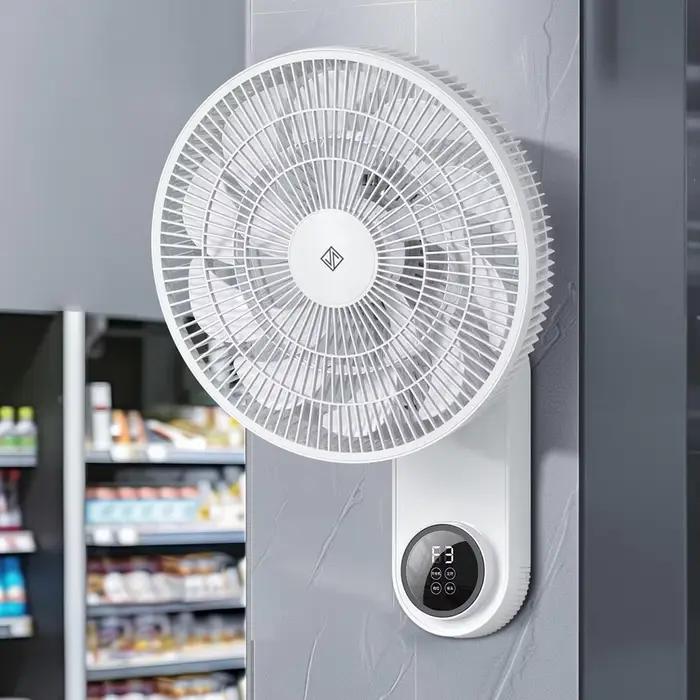 JIPIN 220V 50W contrôle tactile Intelligent grand Volume d'air Double ventilateur mural 15 ou 7 pale