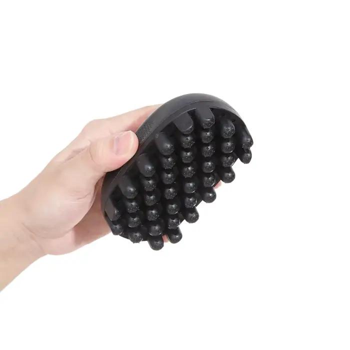Brosse à cheveux en silicone Magic Twist, portable, facile à rincer, durable, peigne unisexe pour ch