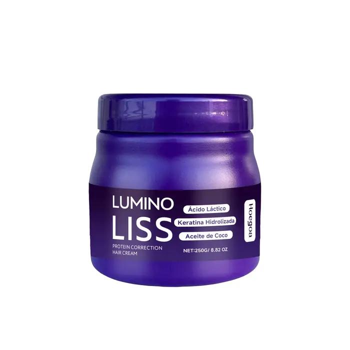Crème lissante pour cheveux, protéine de kératine, effet lissant longue durée pour le contrôle des f