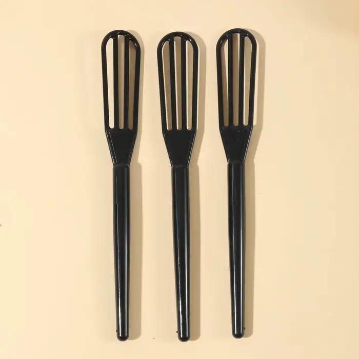 Ensemble d'outils de coiffure manuels en plastique pour coiffeur, mélange de embaupour cheveux, coul