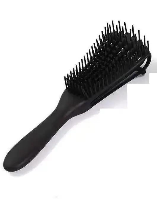 Brosse à cheveux démêlante, peigne de Massage du cuir chevelu, brosse démêlante pour cheveux bouclés