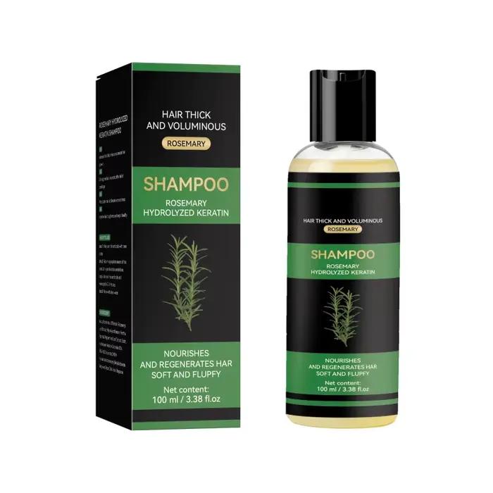 Shampooing anti-pelliculaire régulateur de sébum à l'huile de romarin - Répare les pointes fourchues