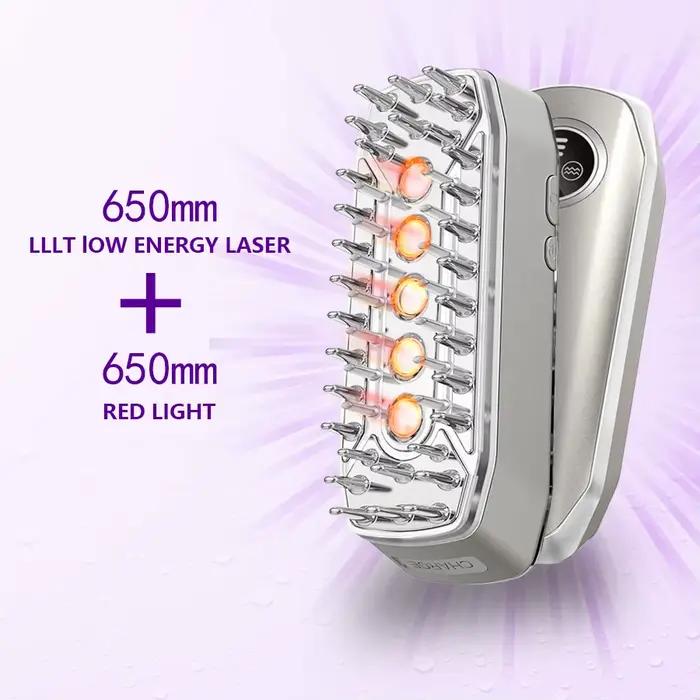 Peigne laser pour la croissance des cheveux, peigne électrique pour la croissance des cheveux, trait