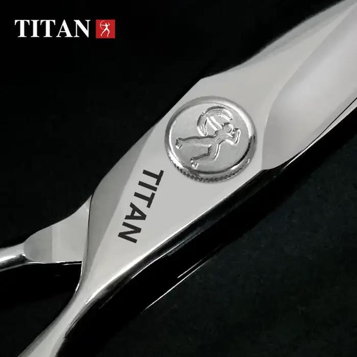 Titan 6 pouces ciseaux de coupe de cheveux professionnels ciseaux de coiffure Style outil de barbier