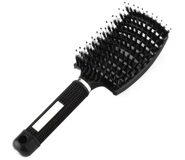 Brosse à cheveux démêlante pour femmes, peigne de coiffure, poils en Nylon, Massage du cuir chevelu,