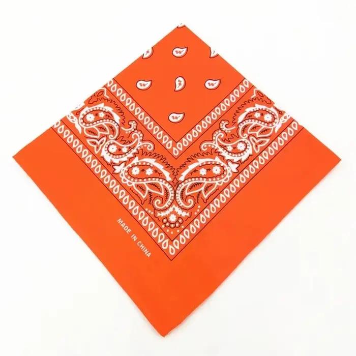 Unisexe hommes femmes Bandana bandeau Cowboy hommes motard sport chapeaux poignet bandeau simple fac