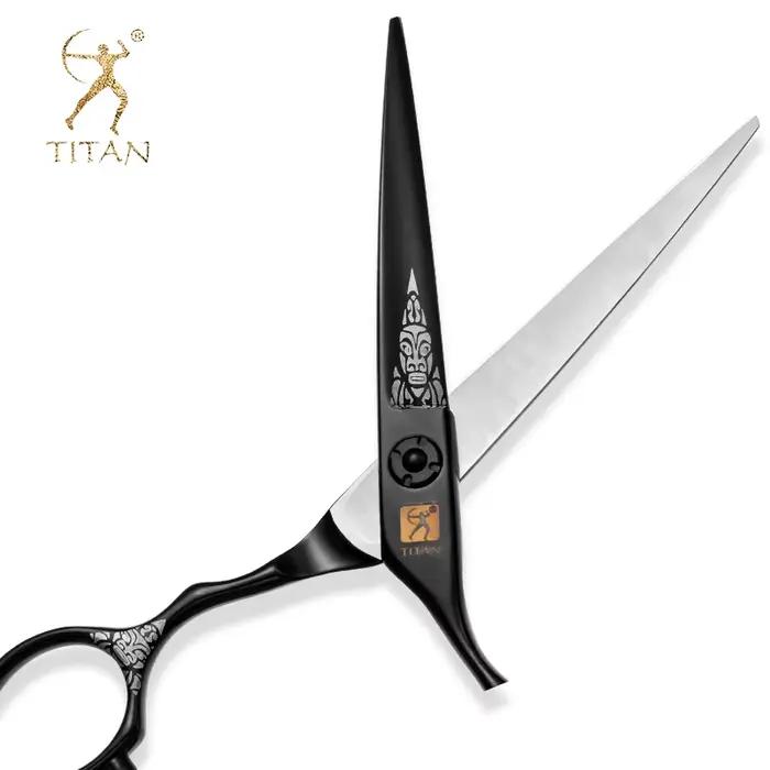 TITAN ciseaux à cheveux outil de barbier professionnel coupe coiffure ciseaux amincissants 5.5 pouce