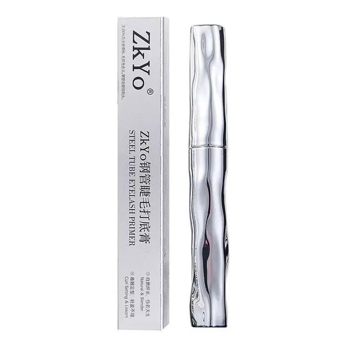 Mascara à friser imperméable et longue durée, 1 pièce, brosse en fer métallique mince, sans agglomér