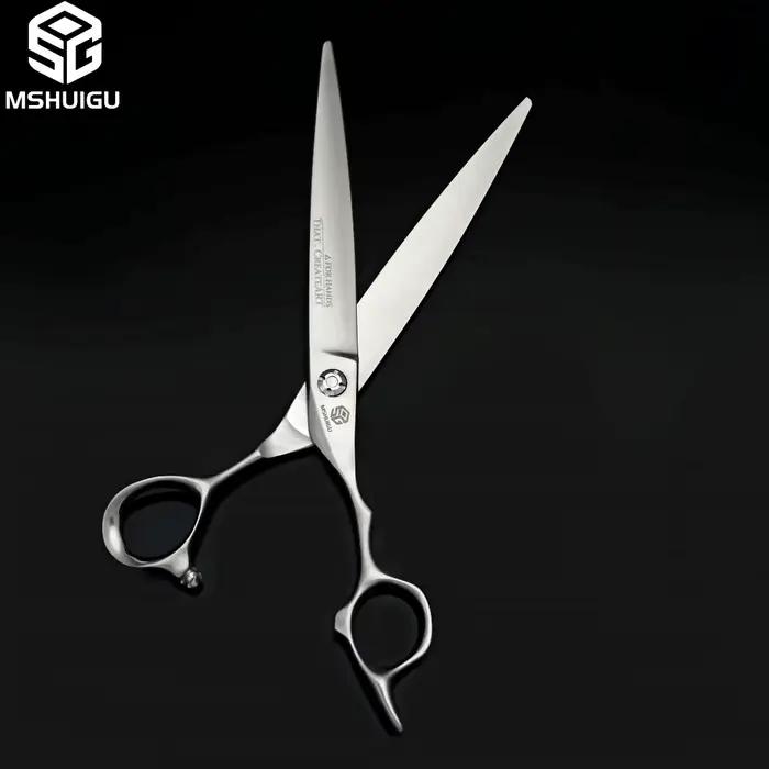 MSHUIGU VG10 ciseaux à cheveux professionnels en acier finition mate 6/6.5/7 pouces cisailles fines 