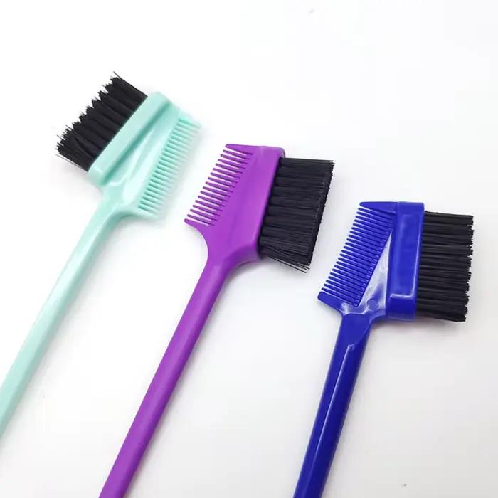 Peigne à bord double face, brosse à cheveux, accessoires professionnels de salon, outil de coiffure 