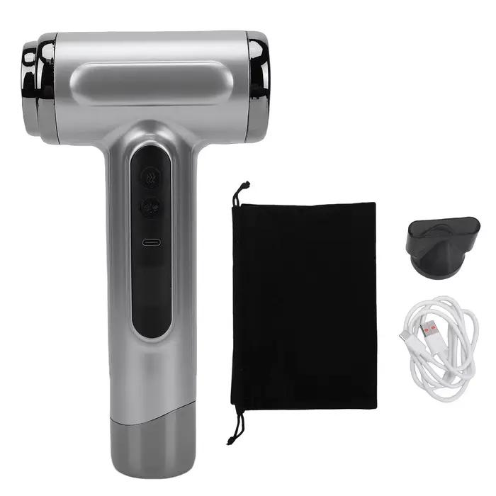 Sèche-cheveux sans fil 15600mAh rechargeable, vent froid et chaud, 200W, sèche-cheveux portable pour