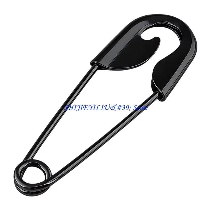 Épingle à cheveux en métal exagérée E21F, pour sécurisé, pince à cheveux surdimensionnée antidérapan