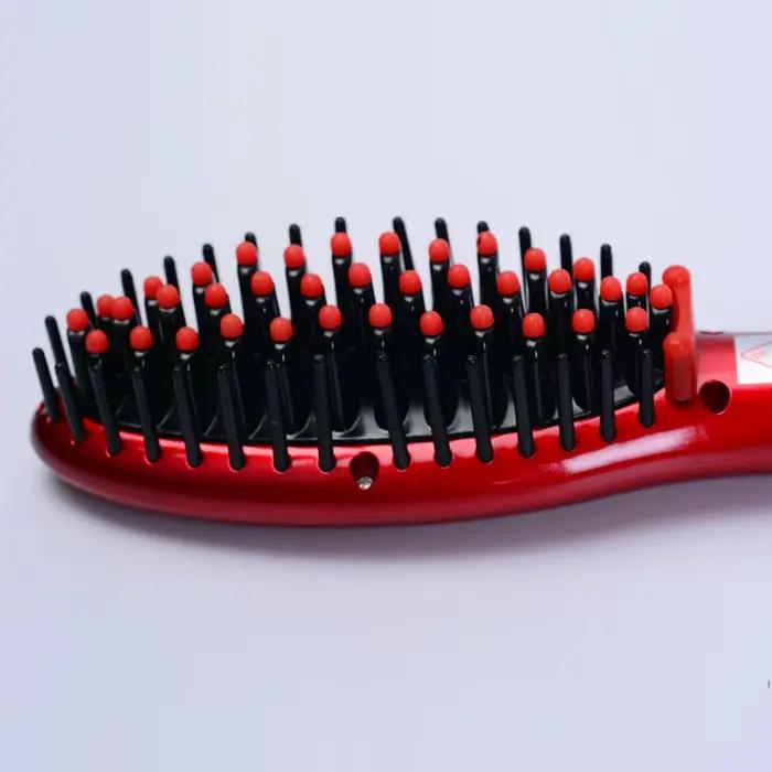 Nouveau Peigne à lisser électrique professionnel, brosse à cheveux, fers à lisser, prise ue/US/UK/AU