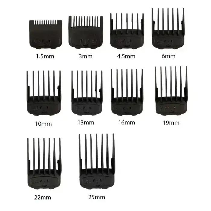 Professionnel 10 PC adapté pour 45MM électrique tondeuse à cheveux peigne magnétique barbier pour ho