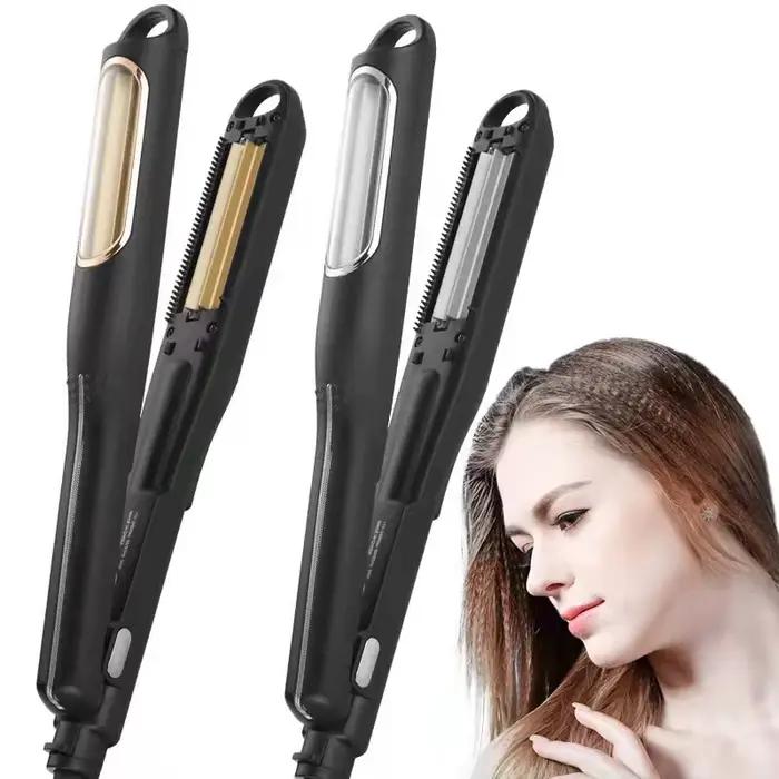 Outils de coiffure chauffants brosse à cheveux rotative pinces à cheveux sertissage fer à cheveux on