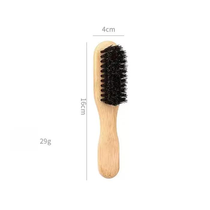 Brosse à cheveux en poils naturels, brosse démêlante pour femmes, pour lisser et faire briller les c
